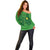 Custom Irish Rugby Off Shoulder Sweater St Patrick's Day Style - Gilet Costume