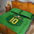 Custom Irish Rugby Quilt Bed Set St Patrick's Day Style - Gilet Costume - Wonder Print Shop