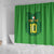 Custom Irish Rugby Shower Curtain St Patrick's Day Style - Gilet Costume - Wonder Print Shop