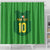 Custom Irish Rugby Shower Curtain St Patrick's Day Style - Gilet Costume - Wonder Print Shop