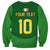 Custom Irish Rugby Sweatshirt St Patrick's Day Style - Gilet Costume