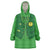 Custom Irish Rugby Wearable Blanket Hoodie St Patrick's Day Style - Gilet Costume