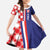 Croatia Hrvatska Checkerboard Half Style Family Matching Mermaid Dress and Hawaiian Shirt