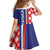 Croatia Hrvatska Checkerboard Half Style Family Matching Mermaid Dress and Hawaiian Shirt