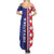 Croatia Hrvatska Checkerboard Half Style Family Matching Summer Maxi Dress and Hawaiian Shirt