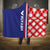 Croatia Hrvatska Checkerboard Half Style Hooded Blanket