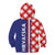 Croatia Hrvatska Checkerboard Half Style Kid Hoodie