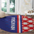 Croatia Hrvatska Checkerboard Half Style Round Carpet - Wonder Print Shop