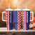 Croatia Hrvatska Checkerboard Half Style Tumbler With Handle - Wonder Print Shop