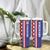 Croatia Hrvatska Checkerboard Half Style Tumbler With Handle - Wonder Print Shop