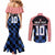 Custom Croatia Kockasti Football Jersey Couples Matching Mermaid Dress and Long Sleeve Button Shirt