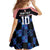 Custom Croatia Kockasti Football Jersey Family Matching Long Sleeve Bodycon Dress and Hawaiian Shirt