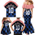 Custom Croatia Kockasti Football Jersey Family Matching Mermaid Dress and Hawaiian Shirt