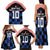 Custom Croatia Kockasti Football Jersey Family Matching Tank Maxi Dress and Hawaiian Shirt