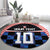 Custom Croatia Kockasti Football Jersey Round Carpet - Wonder Print Shop