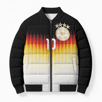 Custom Germany Football Bomber Puffer Jacket Die Mannschaft 2026 - Wonder Print Shop