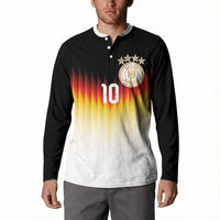 Custom Germany Football Button Sweatshirt Die Mannschaft 2026 - Wonder Print Shop