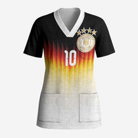Custom Germany Football Scrub Top Die Mannschaft 2026 - Wonder Print Shop