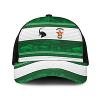 Zimbabwe Rugby Baseball Net Cap African Heritage Stripes Style - Wonder Print Shop