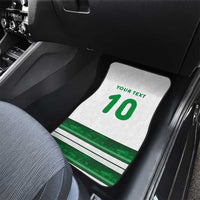 Custom Zimbabwe Rugby Car Mats African Heritage Stripes Style - Wonder Print Shop