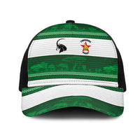 Zimbabwe Rugby Mesh Trucker Cap African Heritage Stripes Style - Wonder Print Shop