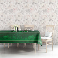 Custom Zimbabwe Rugby Tablecloth African Heritage Stripes Style - Wonder Print Shop