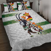 Zimbabwe Rugby The Champions 2025 Quilt Bed Set Warriors Sable Antelope - Wonder Print Shop