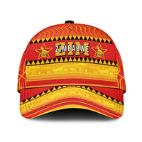 Zimbabwe Cricket Classic Cap African Heritage Stripes Style - Wonder Print Shop