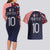 Custom Croatia Football Go Checkered Ones Couples Matching Long Sleeve Bodycon Dress and Hawaiian Shirt