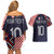 Custom Croatia Football Go Checkered Ones Couples Matching Off Shoulder Short Dress and Hawaiian Shirt