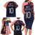 Custom Croatia Football Go Checkered Ones Family Matching Long Sleeve Bodycon Dress and Hawaiian Shirt