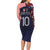 Custom Croatia Football Go Checkered Ones Family Matching Long Sleeve Bodycon Dress and Hawaiian Shirt