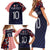 Custom Croatia Football Go Checkered Ones Family Matching Short Sleeve Bodycon Dress and Hawaiian Shirt