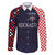 Custom Croatia Football Go Checkered Ones Family Matching Short Sleeve Bodycon Dress and Hawaiian Shirt