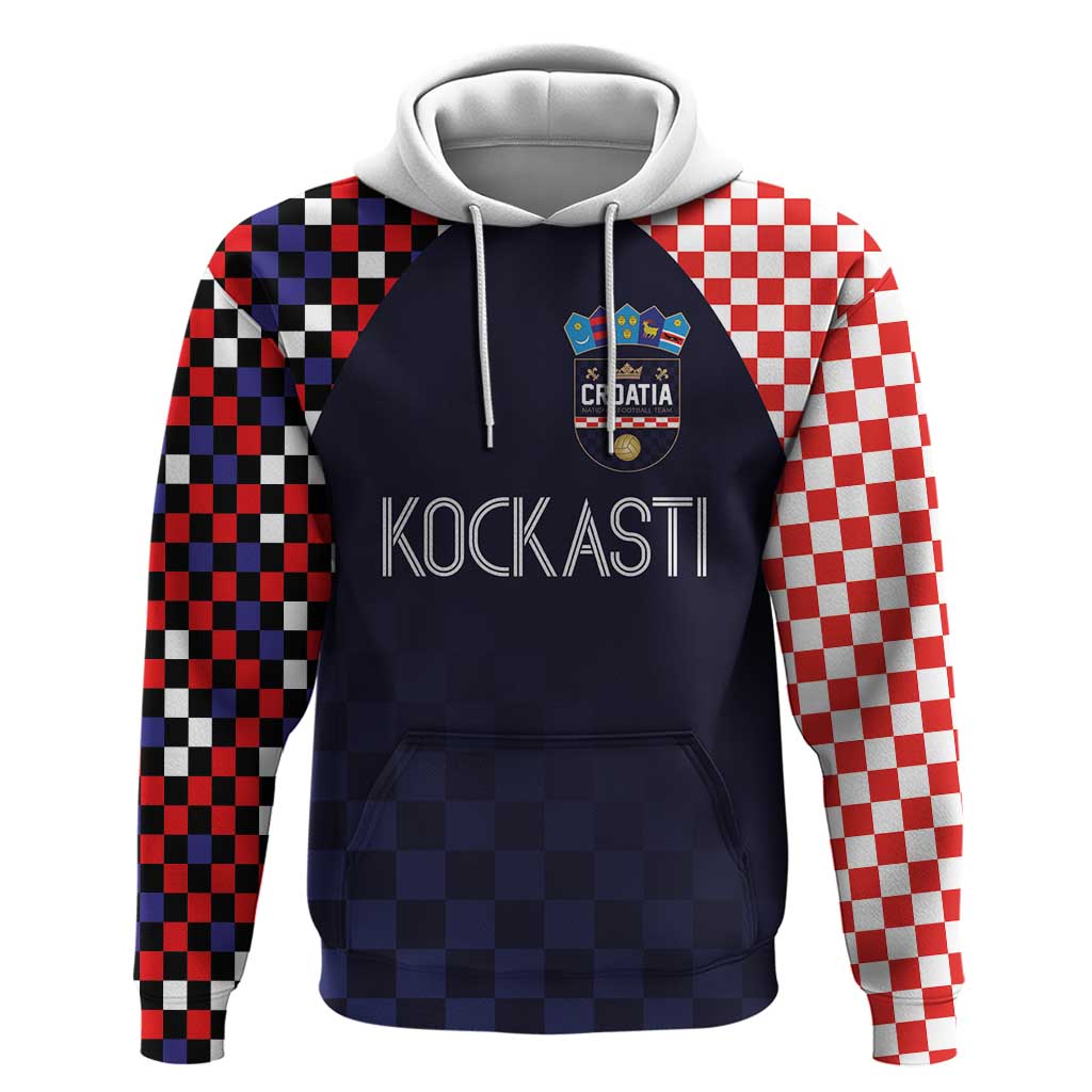 Custom Croatia Football Go Checkered Ones Hoodie