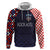 Custom Croatia Football Go Checkered Ones Zip Hoodie - Wonder Print Shop