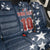 Custom United States Soccer Back Car Seat Cover Retro 1994 Denim Style