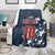 Custom United States Soccer Blanket Retro 1994 Denim Style