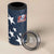 Custom United States Soccer 4 in 1 Can Cooler Tumbler Retro 1994 Denim Style LT03