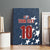 Custom United States Soccer Canvas Wall Art Retro 1994 Denim Style