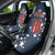 Custom United States Soccer Car Seat Cover Retro 1994 Denim Style