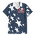 Custom United States Soccer Family Matching Long Sleeve Bodycon Dress and Hawaiian Shirt Retro 1994 Denim Style