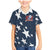 Custom United States Soccer Family Matching Mermaid Dress and Hawaiian Shirt Retro 1994 Denim Style