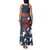 Custom United States Soccer Family Matching Tank Maxi Dress and Hawaiian Shirt Retro 1994 Denim Style