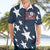 Custom United States Soccer Hawaiian Shirt Retro 1994 Denim Style