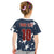 Custom United States Soccer Kid T Shirt Retro 1994 Denim Style