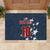 Custom United States Soccer Rubber Doormat Retro 1994 Denim Style - Wonder Print Shop