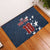 Custom United States Soccer Rubber Doormat Retro 1994 Denim Style - Wonder Print Shop