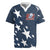 Custom United States Soccer Rugby Jersey Retro 1994 Denim Style - Wonder Print Shop