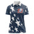 Custom United States Soccer Women Polo Shirt Retro 1994 Denim Style - Wonder Print Shop